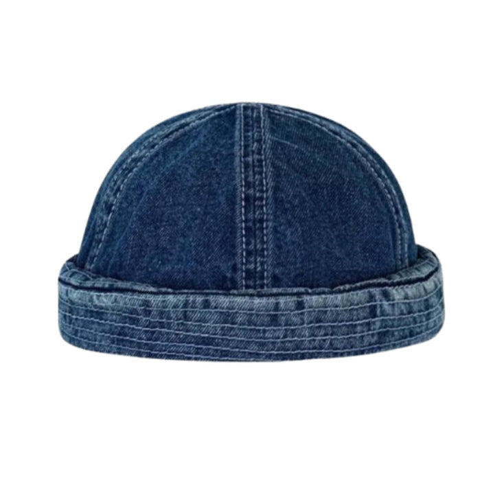 Raw Indigo Docker Cap - Urbann-Vibe