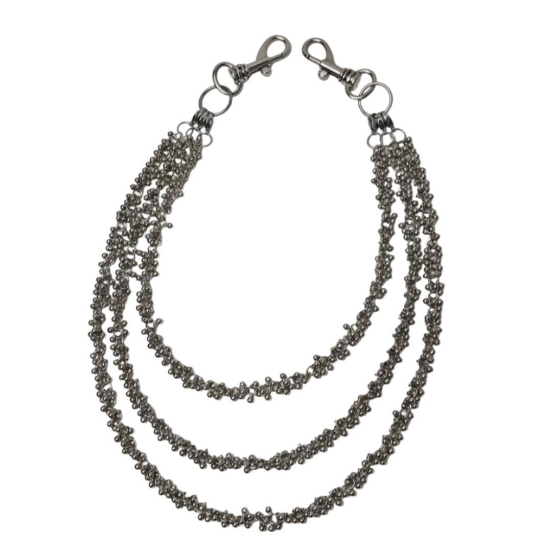Layered Bead Wallet Chain - Urbann-Vibe