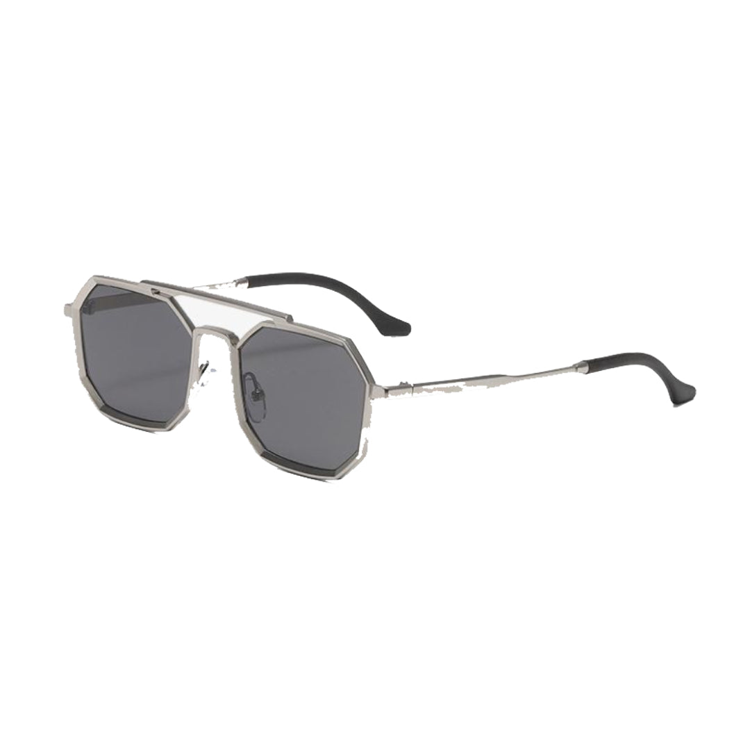 Iron Seven aviator sunglasses metal alloy frame subtle luxury unisex eyewear timeless silhouette