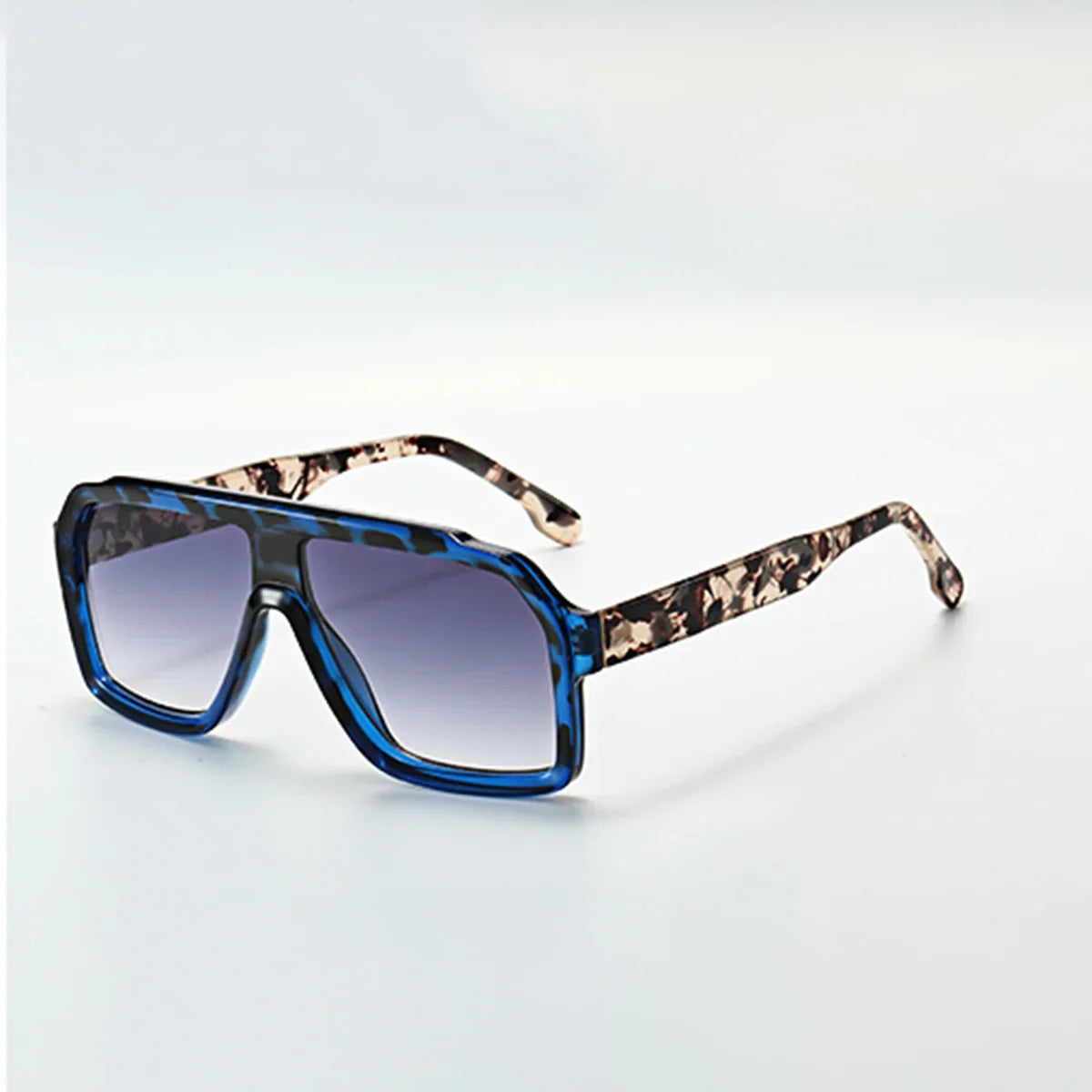 Nova Block Shades oversized rectangular sunglasses with UV defense bold geometric frame for fashion-forward style
