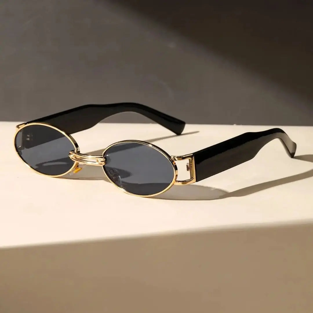 Nova vintage oval sunglasses unisex UV400 protection ergonomic fit timeless classic silhouette