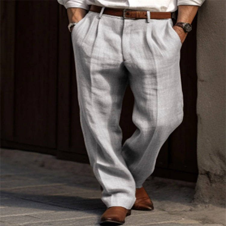 Iman men's casual fit pants breathable everyday comfort wear with modern versatile silhouette