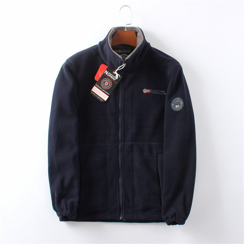 Norway fleece vest olive green windproof water-repellent 360° thermal outdoor layer slim fit