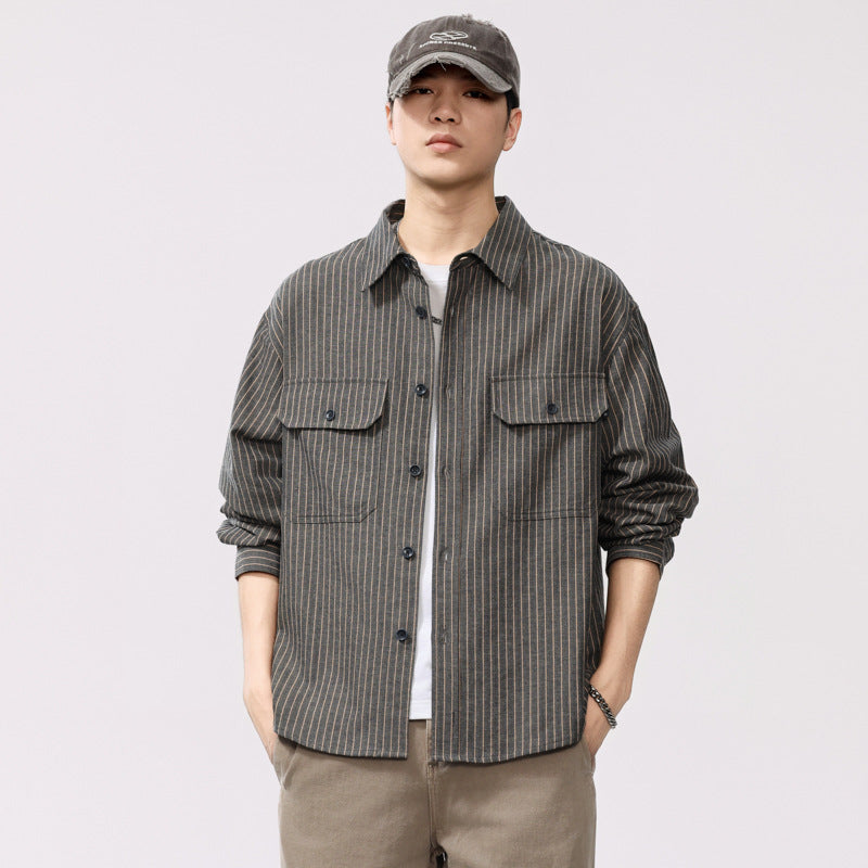 Carter lightweight cotton overshirt relaxed oversized fit breathable everyday layering piece