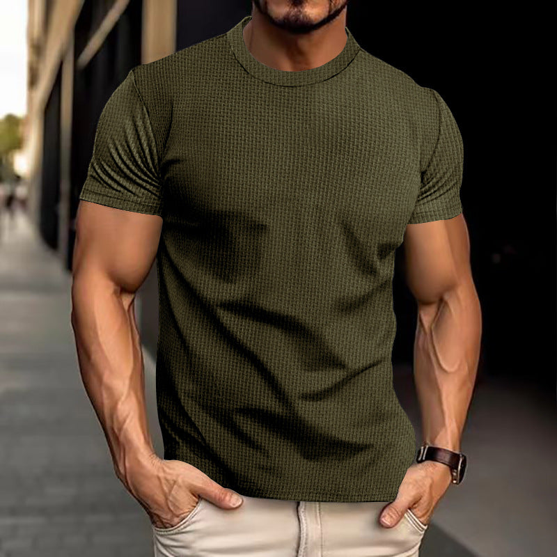 Ronnie slim fit men's breathable polyester top lightweight everyday comfort modern silhouette