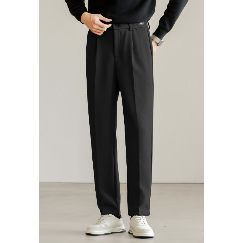 Soho smart-fit cropped ankle pants relaxed straight cut business casual all-day comfort