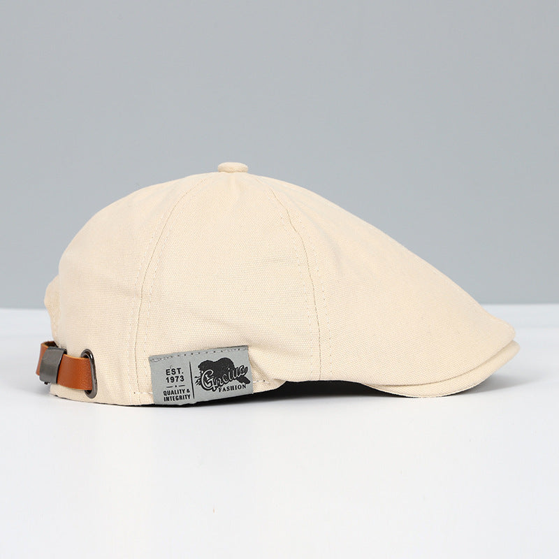 Women's premium cotton visor cap chic everyday style with adjustable strap sun protection