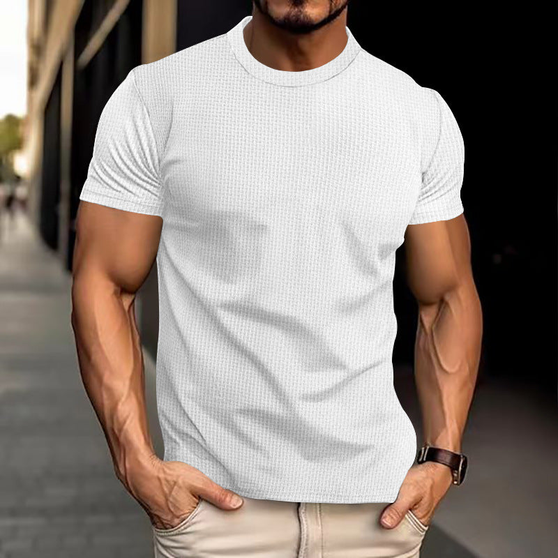 Ronnie slim fit men's breathable polyester top lightweight everyday comfort modern silhouette