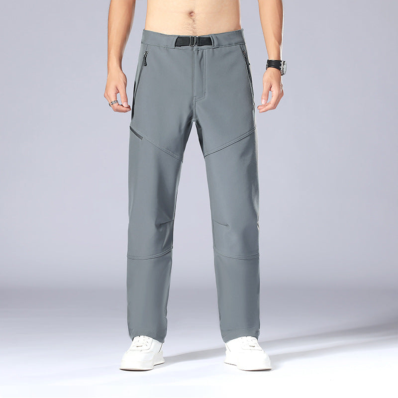 Men's relaxed fit cargo pants with adjustable waist and secure zip pockets for all-day comfort