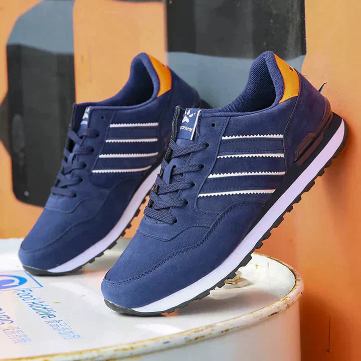 Men's classic casual sneakers cushioned support durable everyday wear versatile low-top style