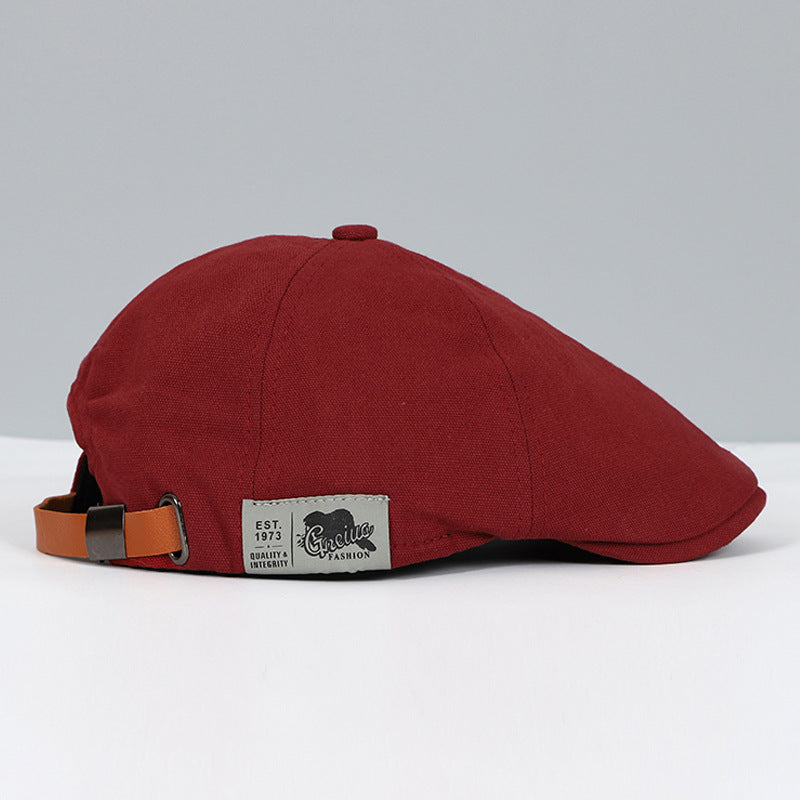 Women's premium cotton visor cap in chic design, adjustable strap, lightweight all-season sun protection