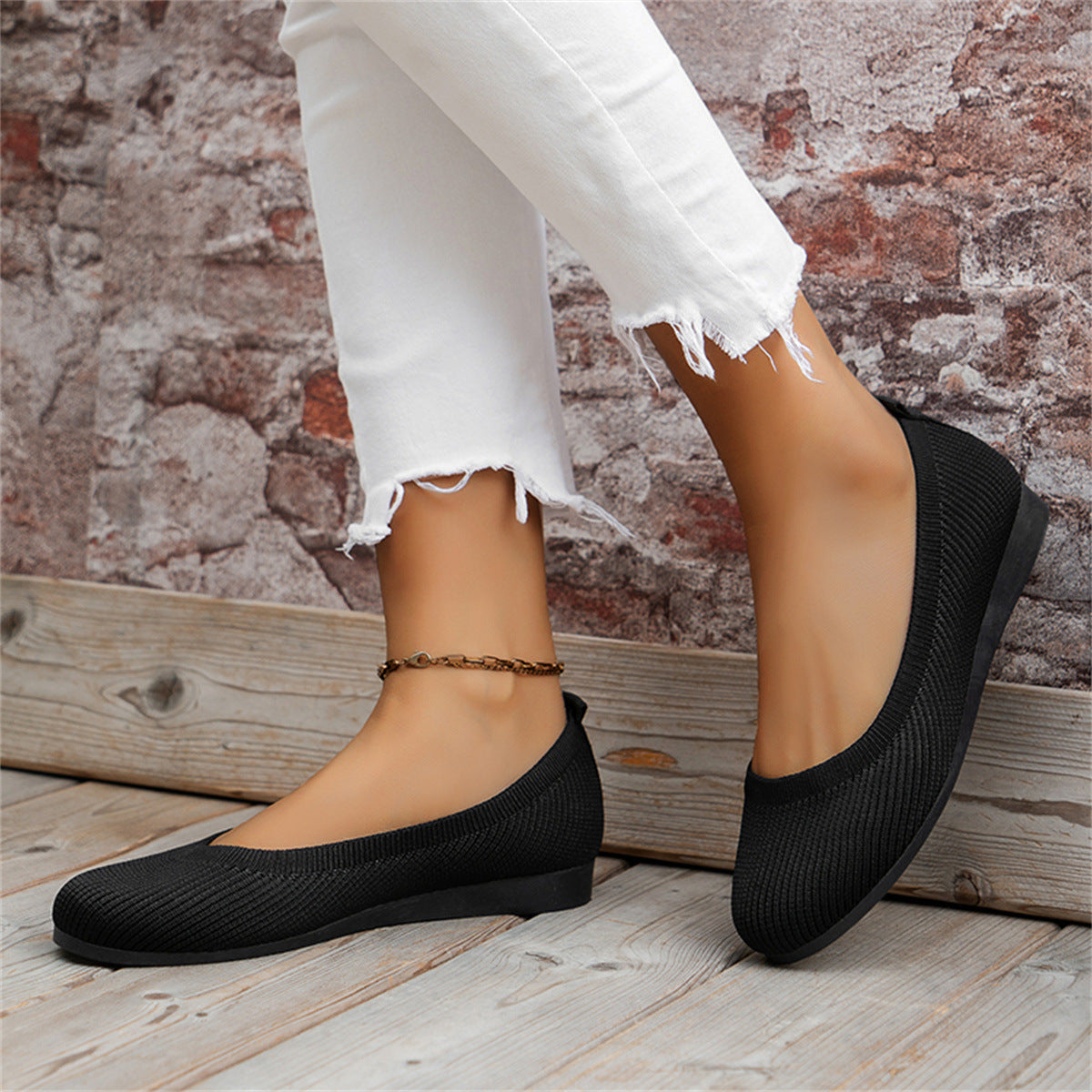 Isabel orthopedic ballet slippers ultra-stretch knit upper adaptive fit arch support for dancers daily comfort
