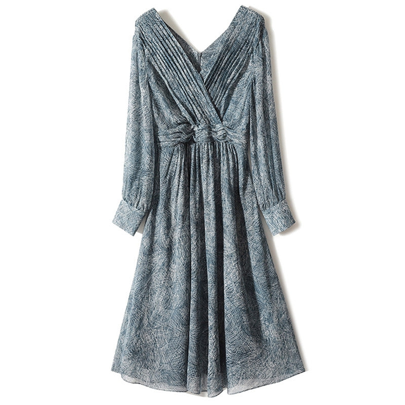 Viola mulberry silk wrap dress lightweight breathable drape effortless elegant silhouette women