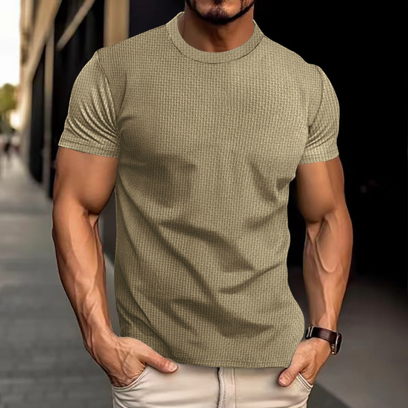Ronnie slim fit men's breathable polyester top lightweight everyday comfort modern silhouette