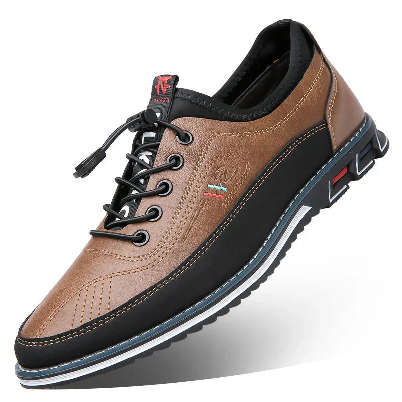 Men's Gatsby barefoot shoes recycled leather waterproof lining natural movement slim versatile design