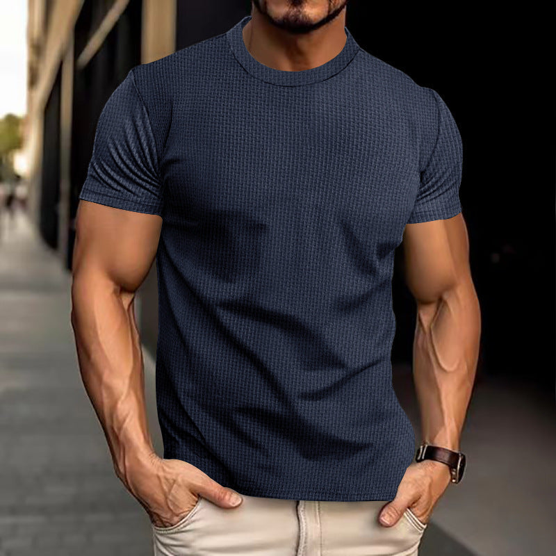 Ronnie slim fit men's breathable polyester top lightweight everyday comfort modern silhouette