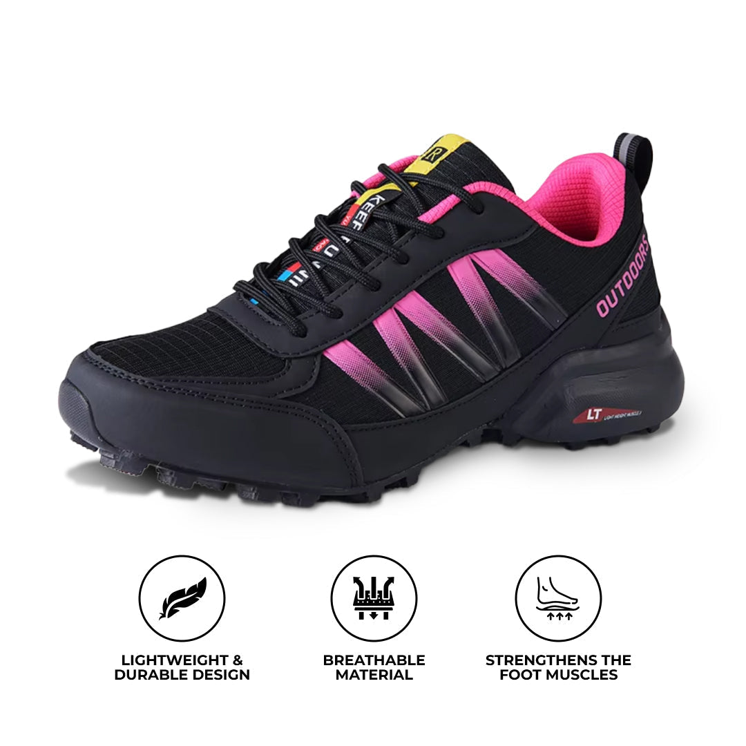 Urbann-Vibe Hike Balance Fuse lightweight breathable walking shoes flexible sole roomy toe box city comfort
