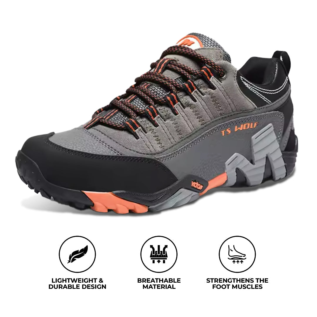 Urbann-Vibe Hike Balance WOLF walking shoes gray flexible foot-first design for all-day comfort
