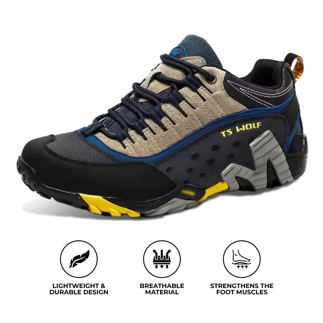 Urbann-Vibe Hike Balance WOLF walking shoes gray biomechanical foot-first design flexible all-day support