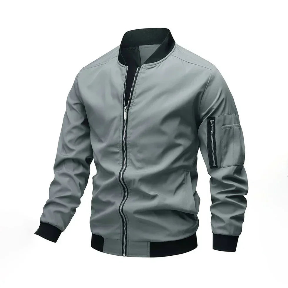 Men's Miller bomber jacket comfortable relaxed fit versatile style sustainable quality outerwear