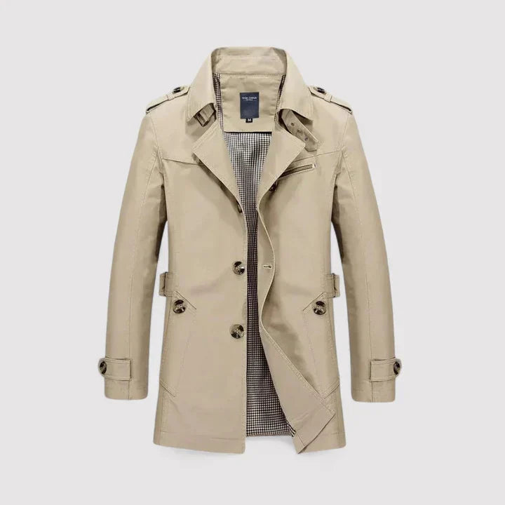 Andy unisex fall jacket cozy premium coat in autumn tones with stylish refined durable finish