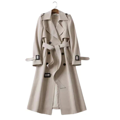Women's Seona chic autumn jacket warm sustainable outerwear trendy fall fashion easy care silhouette