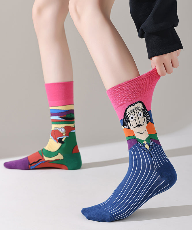 Chaussettes créatives asymétriques personnalisées au design original - Urbann-Vibe
