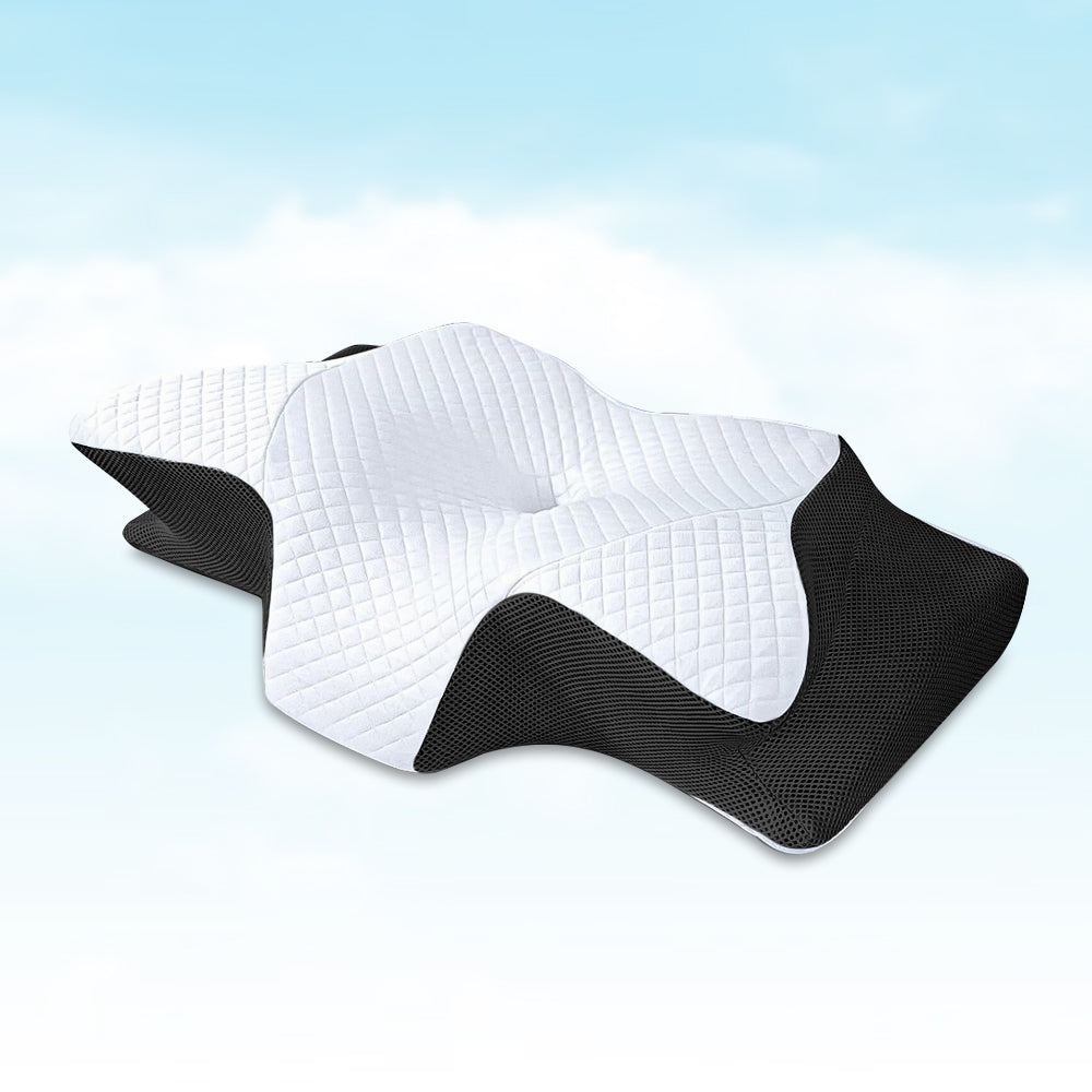OrthoSleep Pro orthopedic memory foam pillow ergonomic cervical support for side sleepers neck pain relief