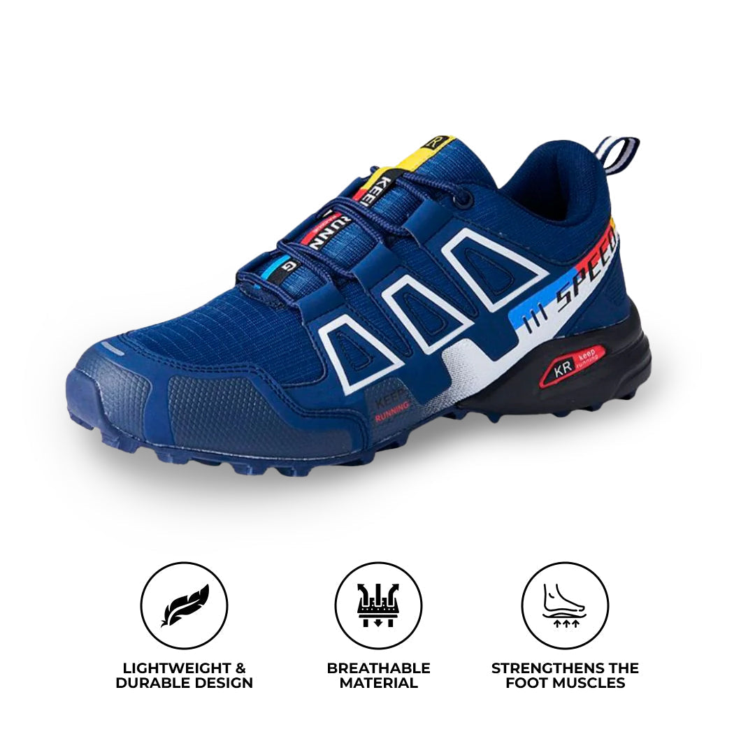 Urbann-Vibe gray walking shoes lightweight podiatry arch support shock absorbing soles all-day comfort
