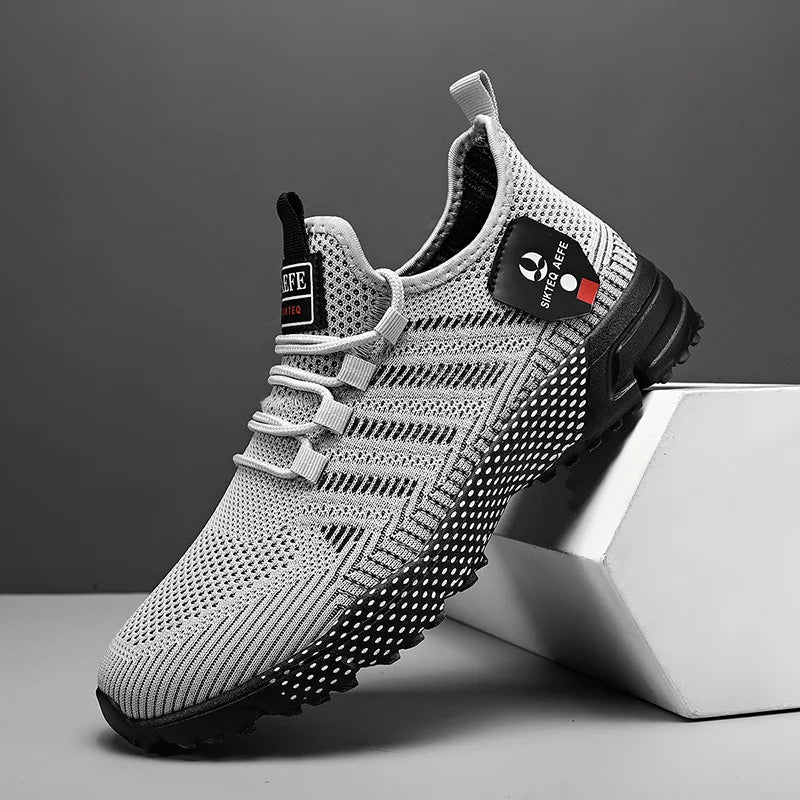 Ozy Pro urban running sneakers breathable knit upper shock-absorbing sole lightweight all-day comfort