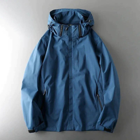 Ioan hooded windbreaker lightweight breathable fluid cut wind-resistant jacket for active urban commuters