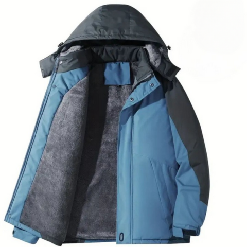 Nevio men's insulated hiking jacket weatherproof breathable design for outdoor trail adventures
