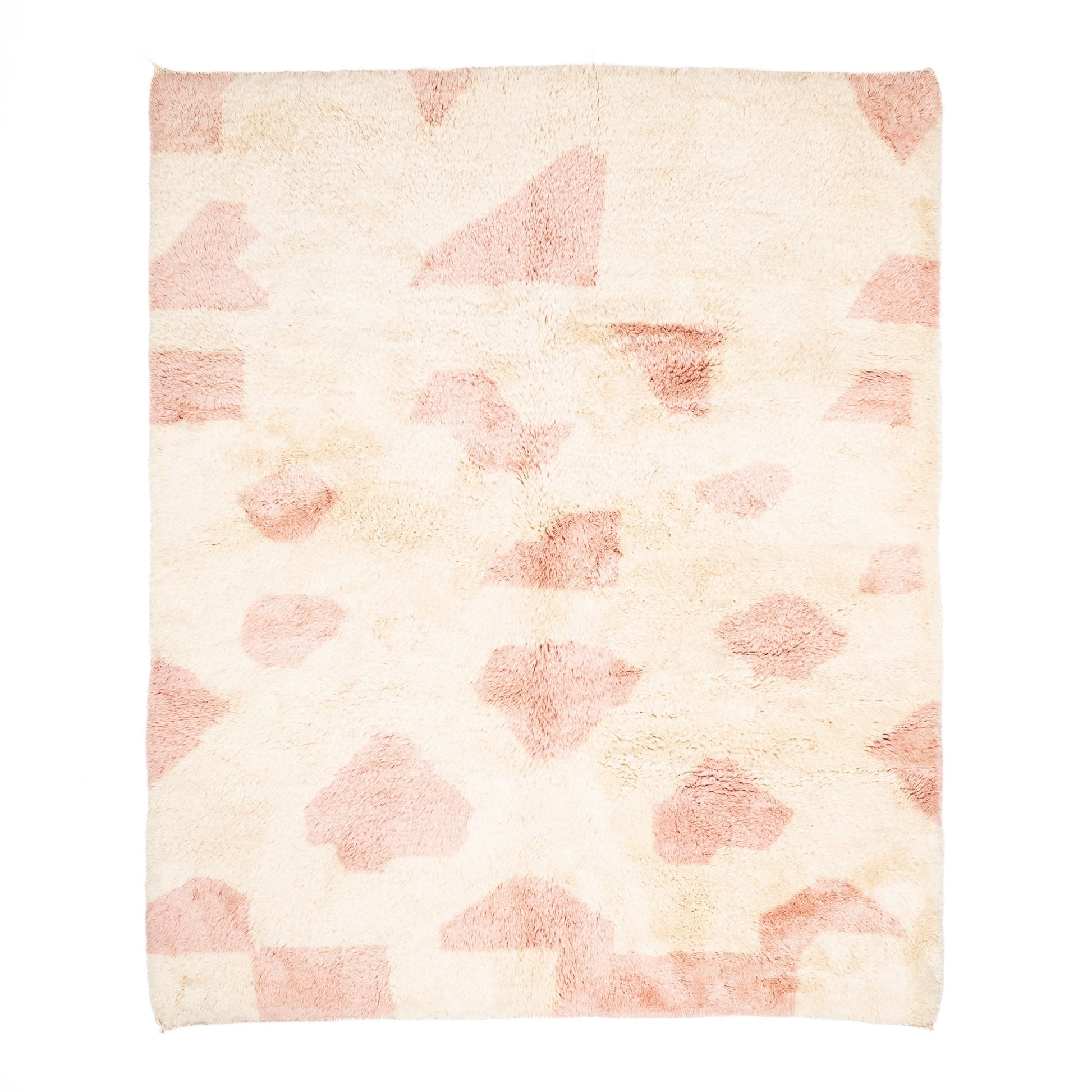 Silken Petals - Luxury Shag Moroccan Rug - Urbann-Vibe