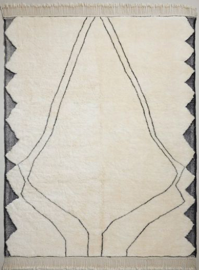 2nd Custom made Luxury Shag Moroccan Rug for mlkstudio.com - 9x12 - Urbann-Vibe