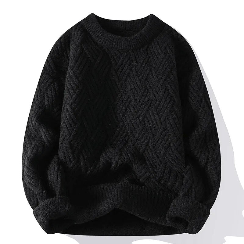 Gael vintage knit sweater cozy textured retro-inspired pullover for everyday autumn layering