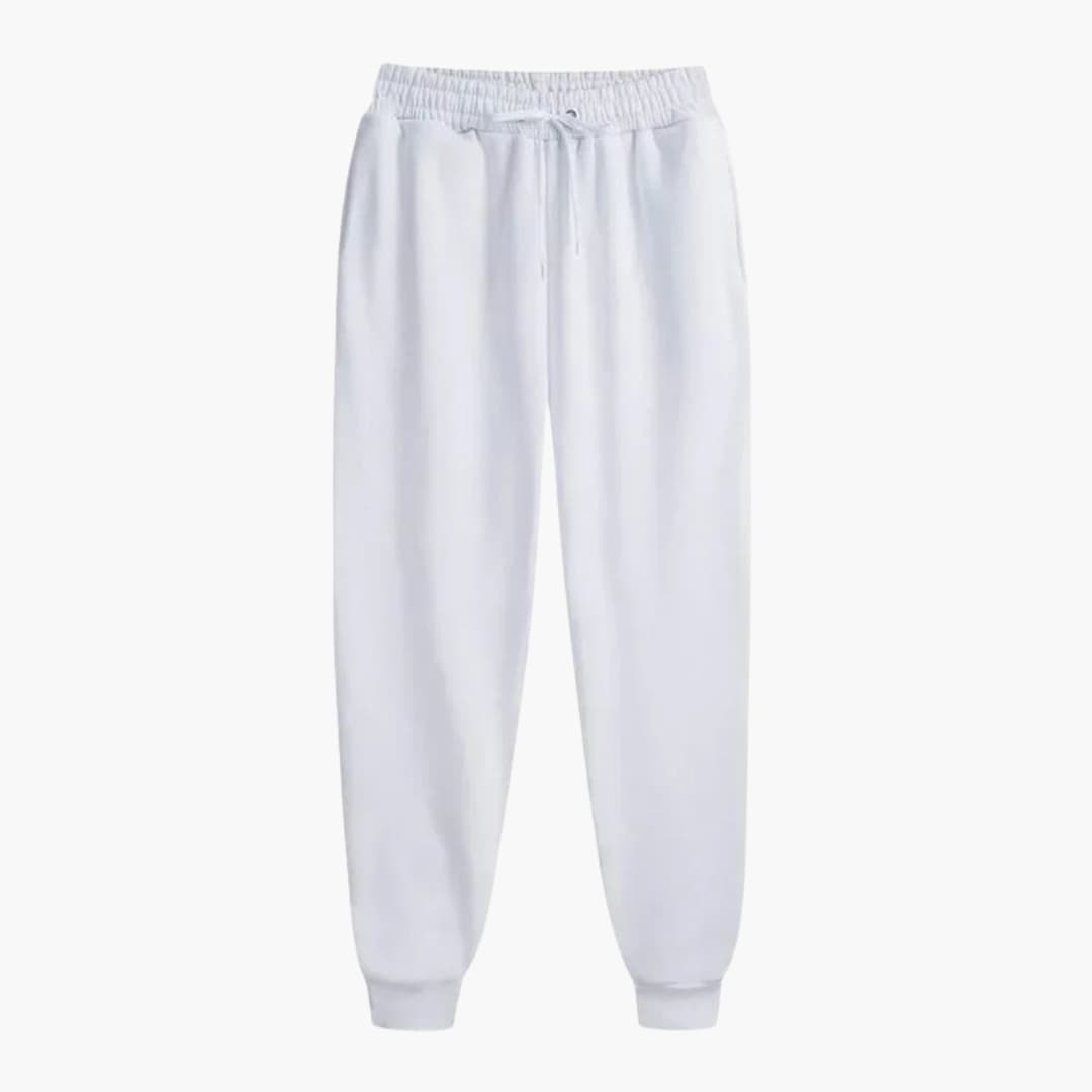 Unisex loose-fit jogging pants with adjustable drawstring waist for active everyday comfort