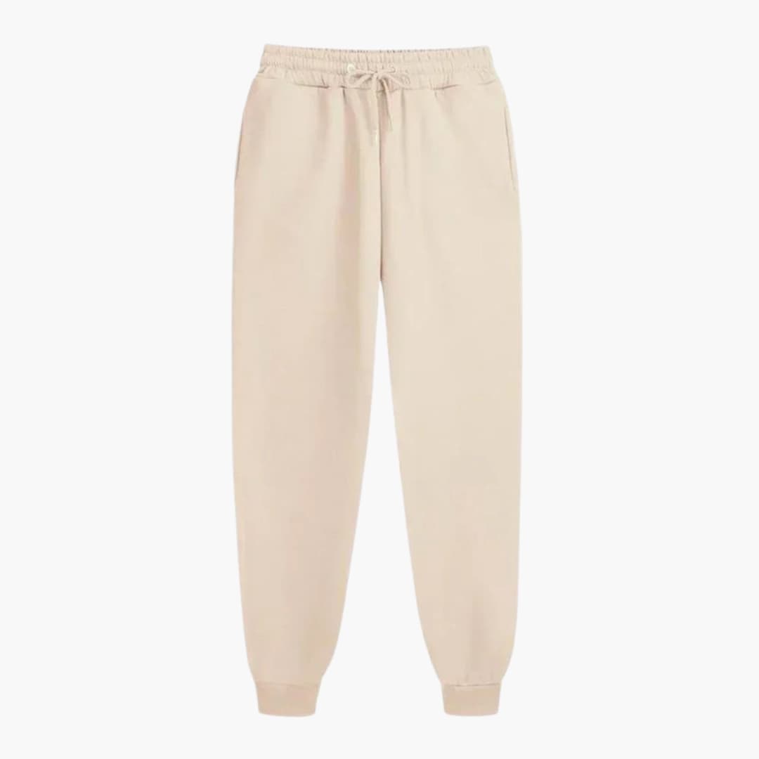Unisex loose-fit jogging pants with adjustable drawstring waist for active everyday comfort