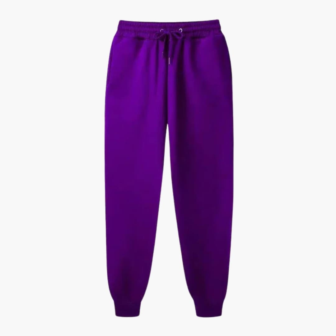 Unisex loose-fit jogging pants with adjustable drawstring waist for active comfort
