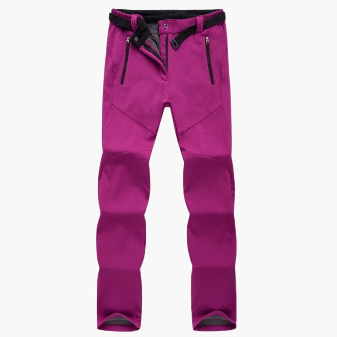 Womens Hiking Pants With Zippered Pockets And Elastic Cuffs For Female Hikers Great All Day Comfort And Durability