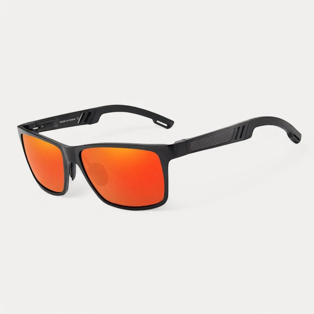 Phoenix polarized sunglasses aluminum frame mirror lenses UV400 unisex outdoor eyewear