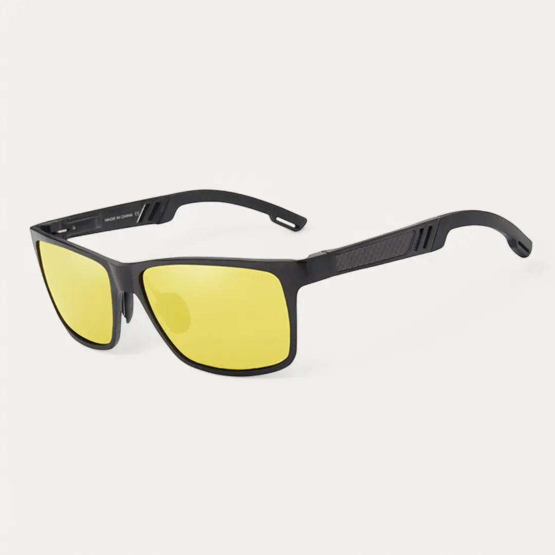 Phoenix polarized sunglasses aluminum frame mirror lenses UV400 unisex outdoor sleek modern silhouette