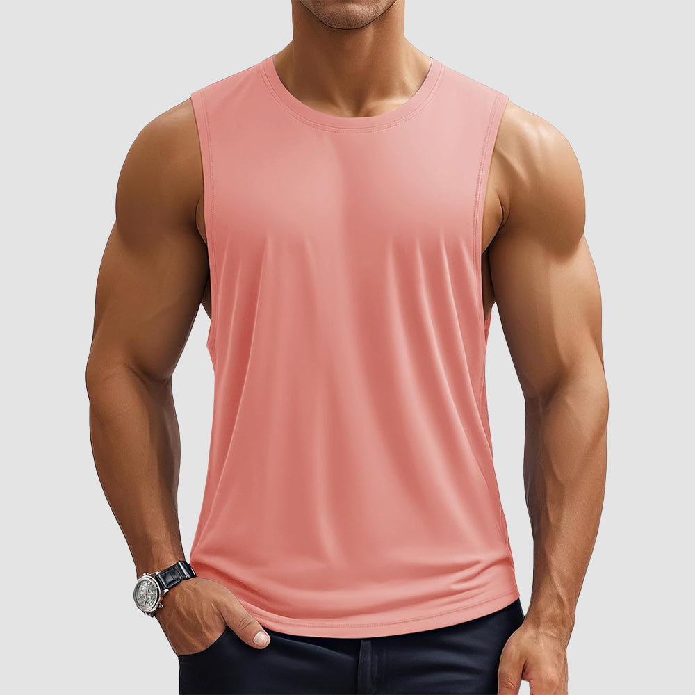 【New In】Men's Workout Tank – Quick-Dry Sleeveless Gym Shirt