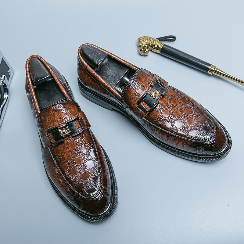 Pregiata genuine leather loafers hand-finished polished silhouette with cushioned footbed for all-day comfort