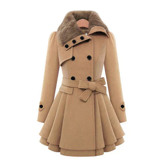 Dagmar women's long-line winter coat tailored silhouette insulating cold-weather outerwear