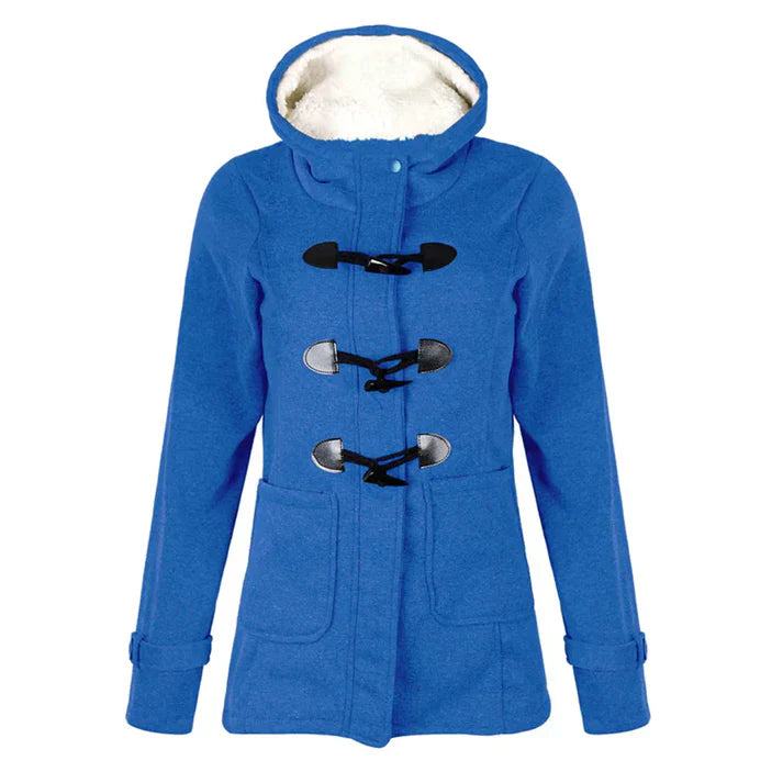 Women's Samantha hooded jacket all-weather durable outerwear with protective hood easy care style
