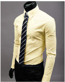 Wilhelm slim fit men's dress shirt tailored office casual wear elegant versatile essential