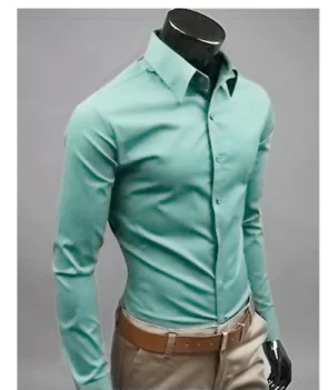 Wilhelm slim fit men's dress shirt tailored silhouette versatile office casual elegant essential
