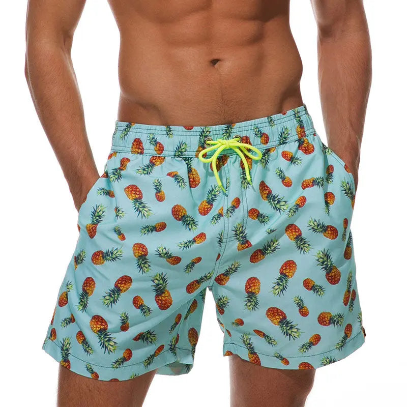 Men's quick-dry swim shorts lightweight breathable fit rapid-drying technology for active swimmers