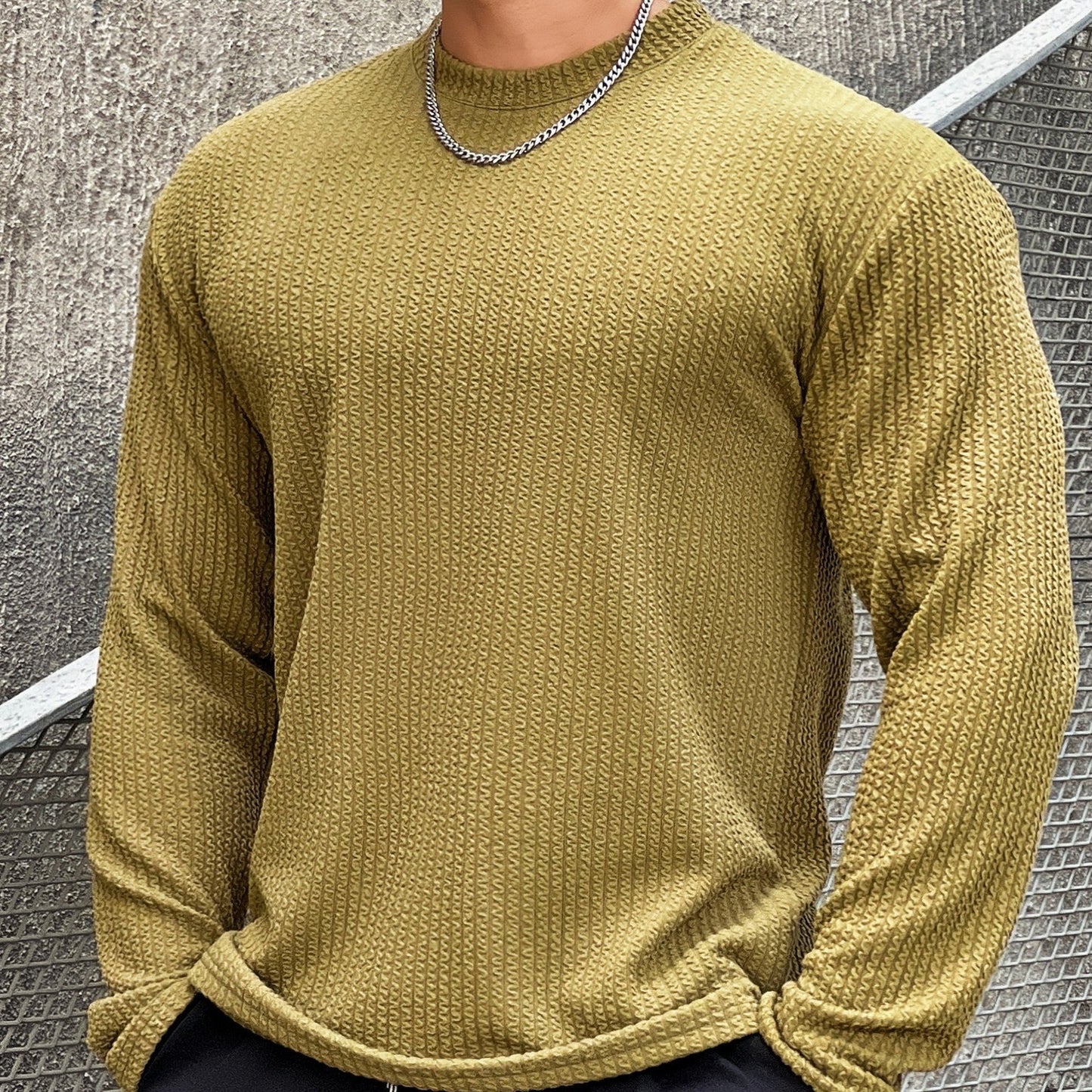 Men's athletic performance training shirt with moisture-wicking fabric and ergonomic sport fit