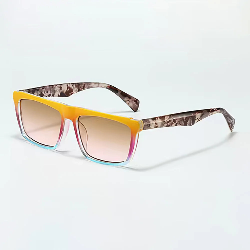 Ravon rectangular sunglasses edge frames lightweight durable bold modern style for city trendsetters
